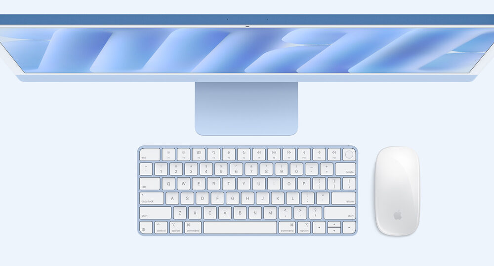 iMac 24-inch M4 (Blue)
