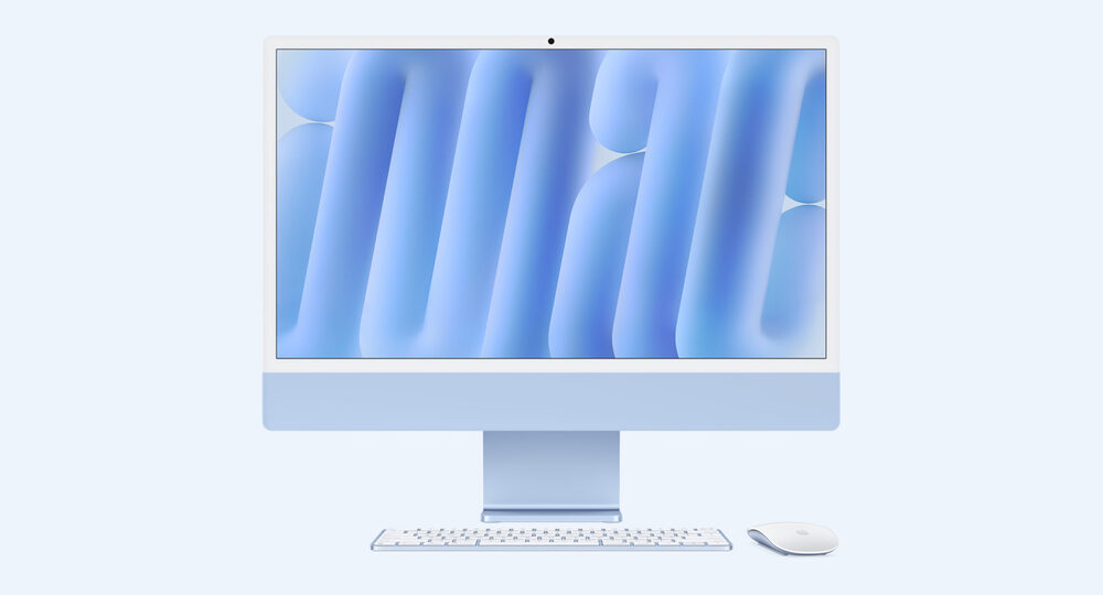iMac 24-inch M4 (Blue)